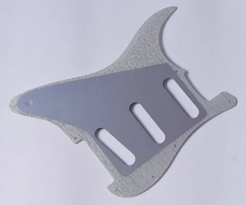 KAISH для Stratocaster Серебряный Блестящий фотоэлемент Strat Pickguard крыла | Спорт и