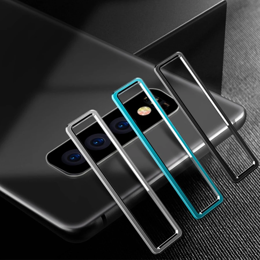 Объектив камеры для Samsung S10 Plus закаленное стекло металлический задний объектив