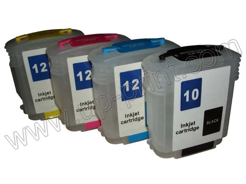 5 наборов многоразовых картриджей для принтера HP10 12 Business Inkjet 3000 3000dtn 3000n с чипом arc |
