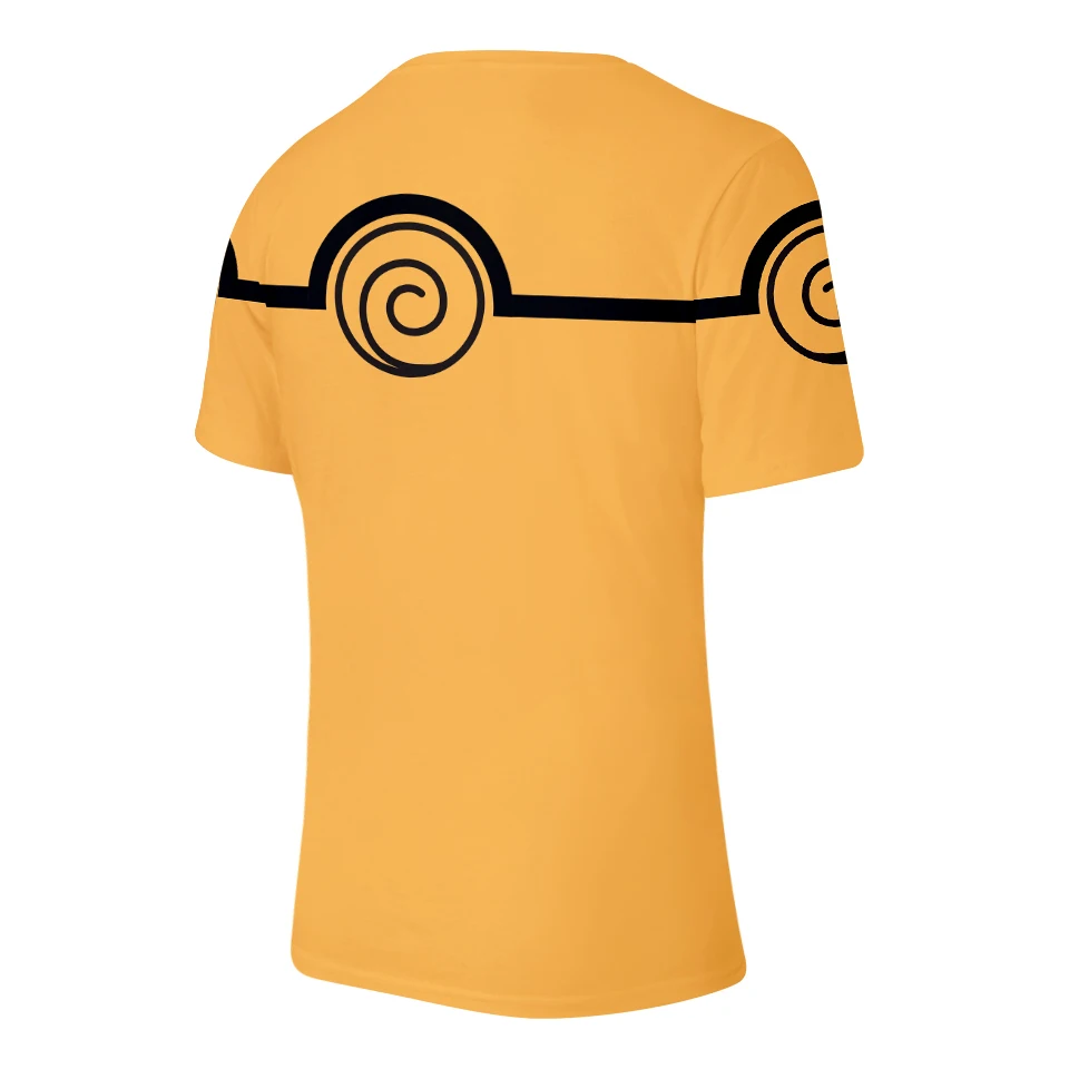 Одежда &quotНаруто&quot Uzumaki Naruto cos модная летняя футболка с короткими рукавами на