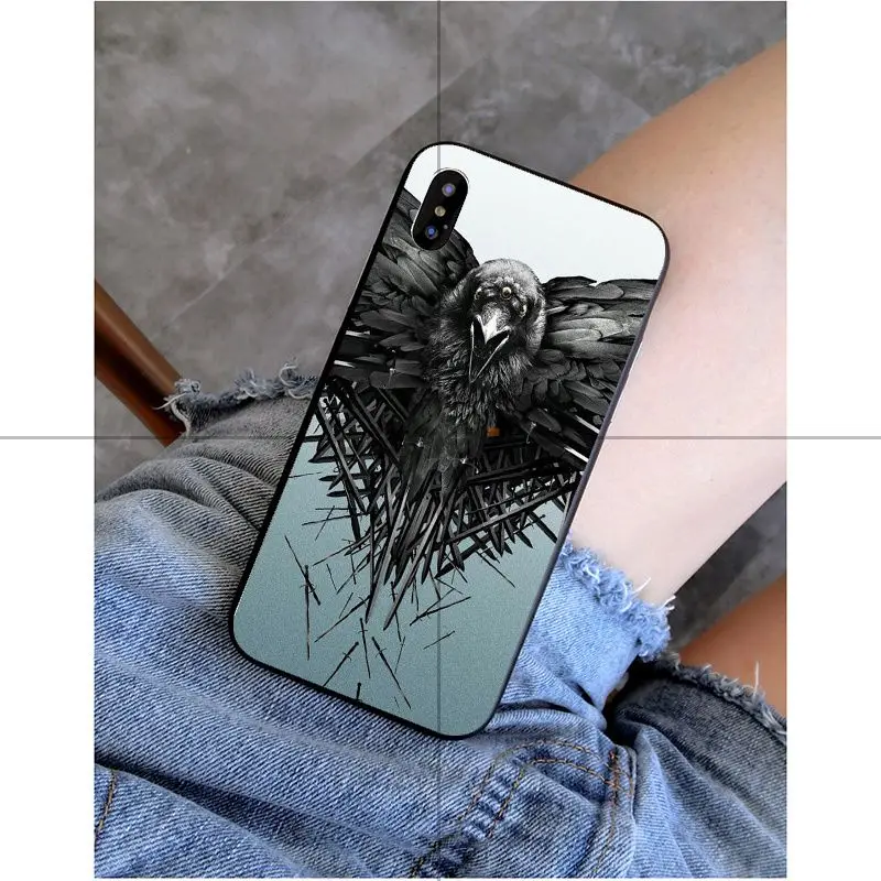 Babaite Игра престолов Новинка чехол для телефона Fundas чехол для iPhone X XS MAX 6 6S 7 7plus 8 8Plus 5 5S XR