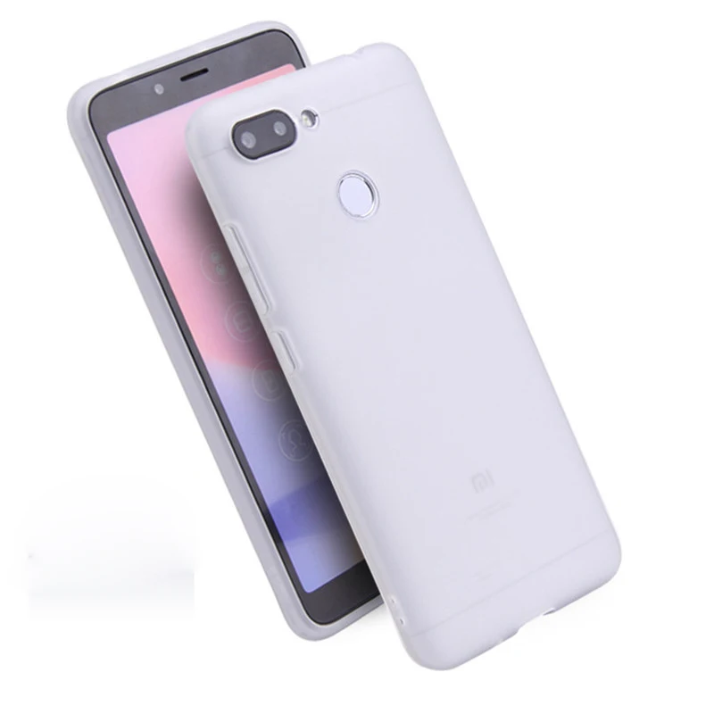 Для Xiaomi mi 8 Lite чехол s Ksio mi Xio mi 8 Lite чехол задняя силиконовая Мягкая ультратонкая матовая Xao mi 8 Lite чехол - Цвет: white