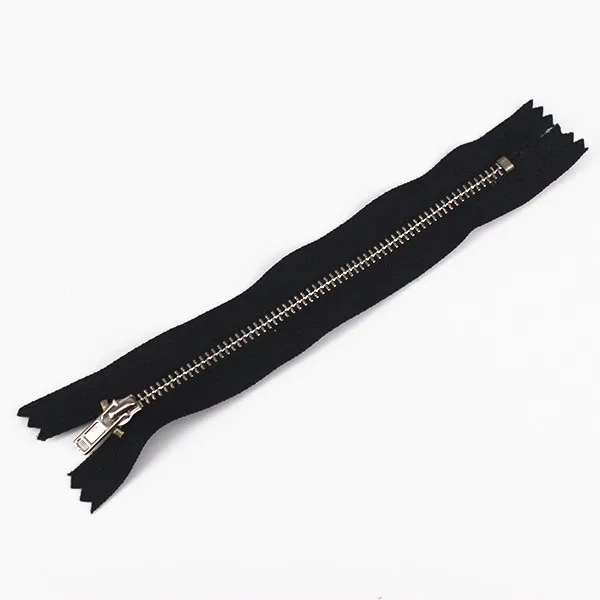 Швейная молния с серебристыми зубцами для джинсов аксессуары одежды 6 дюймов 10