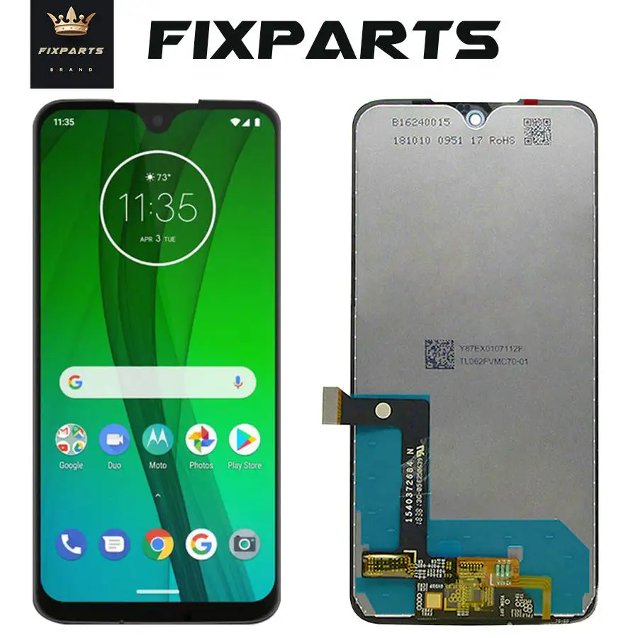 Оригинальный для Motorola Moto G7 XT1962 LCD Play дисплей сенсорный экран Сенсорная панель