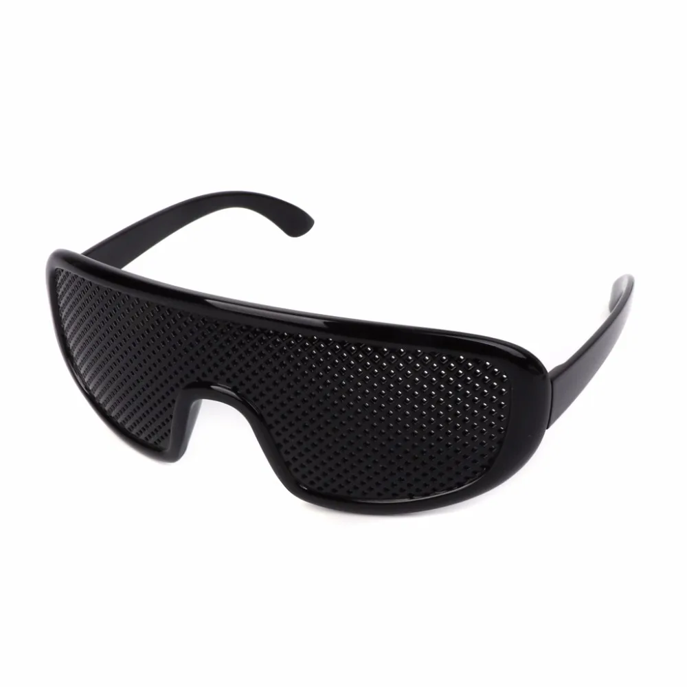 

Hole Glasses Exercise Eyewear Eyesight Improvement Vision Glasses Training Black New