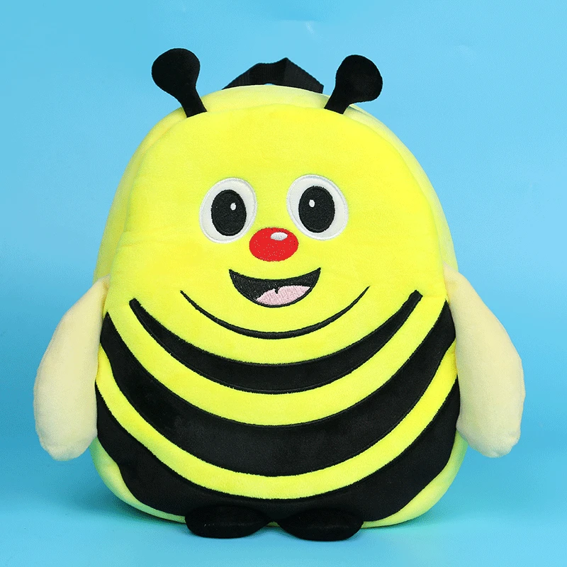 bee Новые Мультяшные школьные сумки с коровой для детей, модные школьные рюкзаки с животными для детского сада, школьный рюкзак для девочек - Цвет: bee