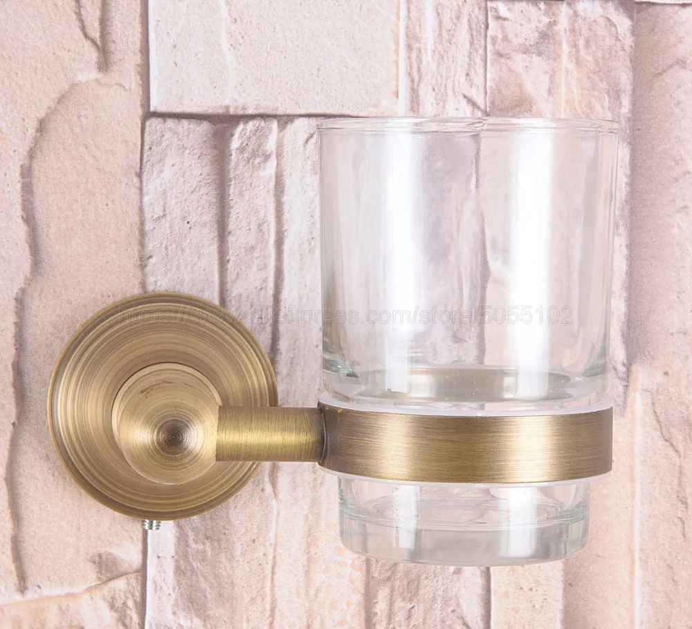 Настенные держатели для чашек и зубных щёток из латуни | Обустройство дома