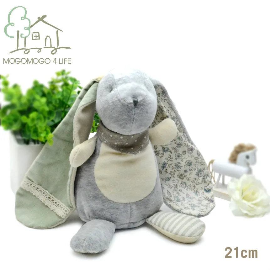 Роскошный плюшевый кролик Snuggle подарок на день ребенка кукла экологически чистые