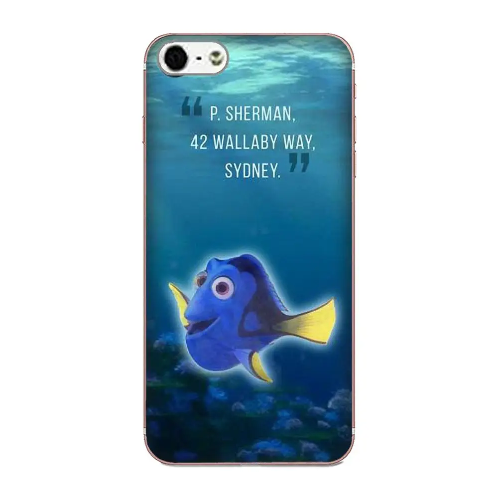 Мягкий с рисунками из ТПУ для Galaxy Grand Alpha G850 Core2 Prime S2 I9082 A3 A5 A7 On5 On7 2015 2016 2017 Dory Finding Nemo