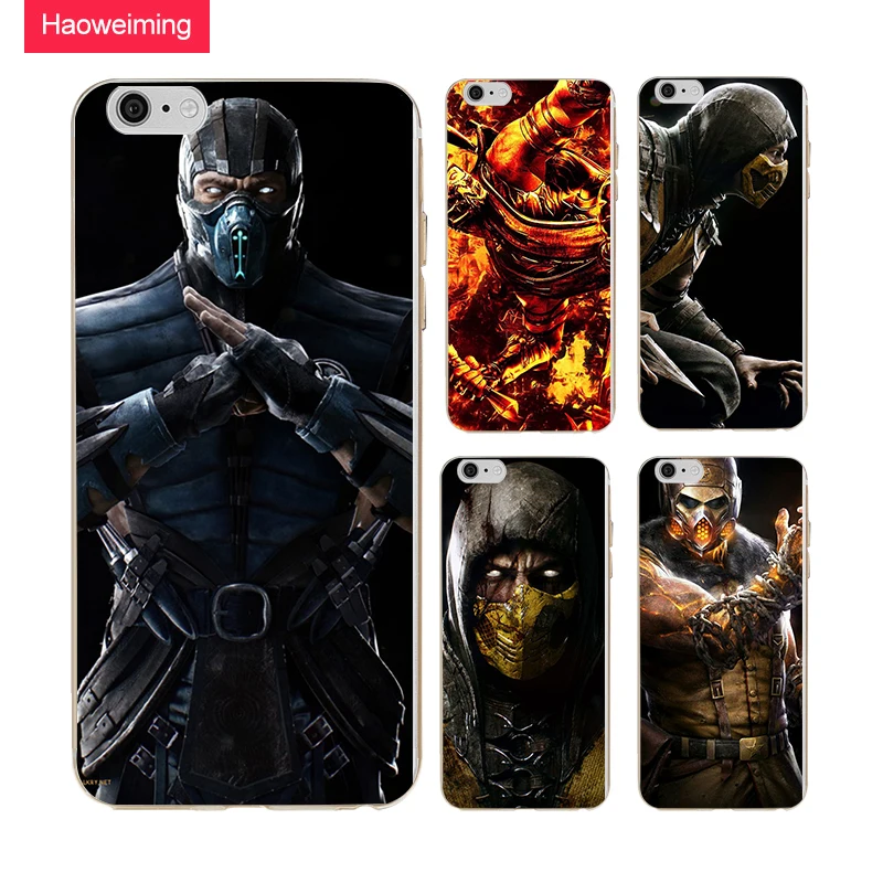 Haoweiming Скорпион Mortal Kombat X Силиконовый чехол для LG G5 G6 K4 K8 K10 ЕС htc M9 M10 Desire 626 820 826 12