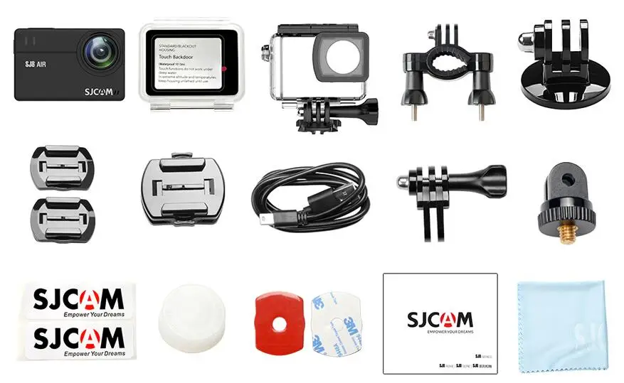 Оригинальная Экшн камера SJCAM SJ8 серии Extreme sports Ambarella 4K/60fps 30 м водонепроницаемый Wi Fi