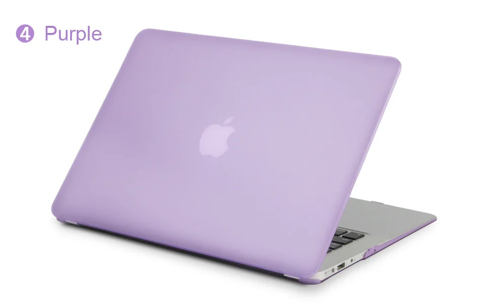 Матовый чехол для Apple macbook 11 12 13 15 Pro с сетчаткой протектор ноутбука Mac book Air 6 3 4