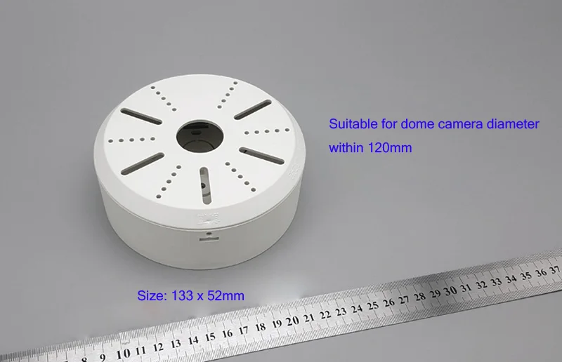 ABS пластик D = 130 мм Крытая купольная камера потолочный Монтажный кронштейн CCTV