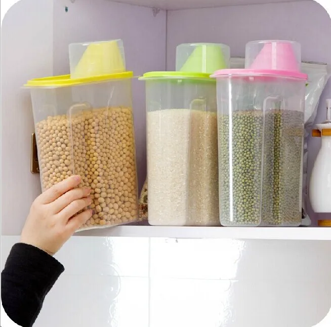 1 шт. большой герметичный резервуар для хранения крытая канистра кухонная