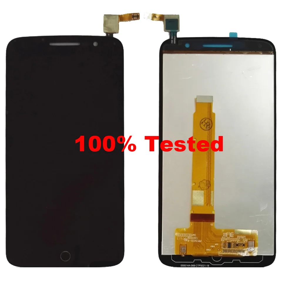 Для Alcatel One Touch Pop 2 Premium 7044 OT7044 7044X 7044Y 7044K 7044A ЖК дисплей + кодирующий преобразователь