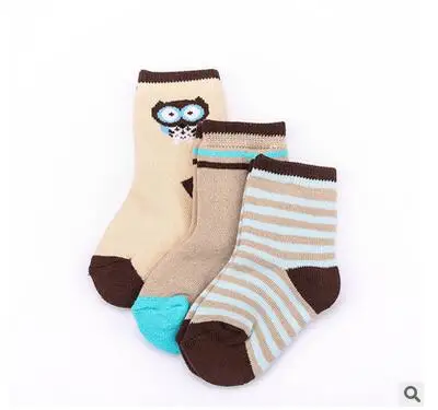 

2016 meias bebe cartoon kids socks winter children thick warm socks cotton for baby boys girls fashion socks multi color 1-7y