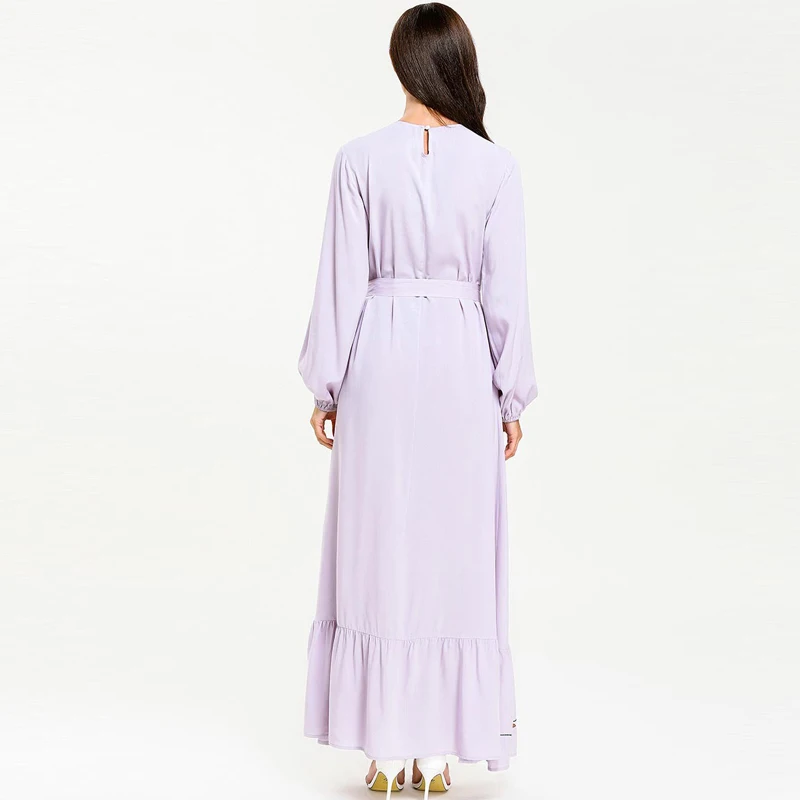 Платье кафтань в Дубае абайя Турцией мусульманский хиджаб Caftan Marocain Qatar ОАЭ Ramadan