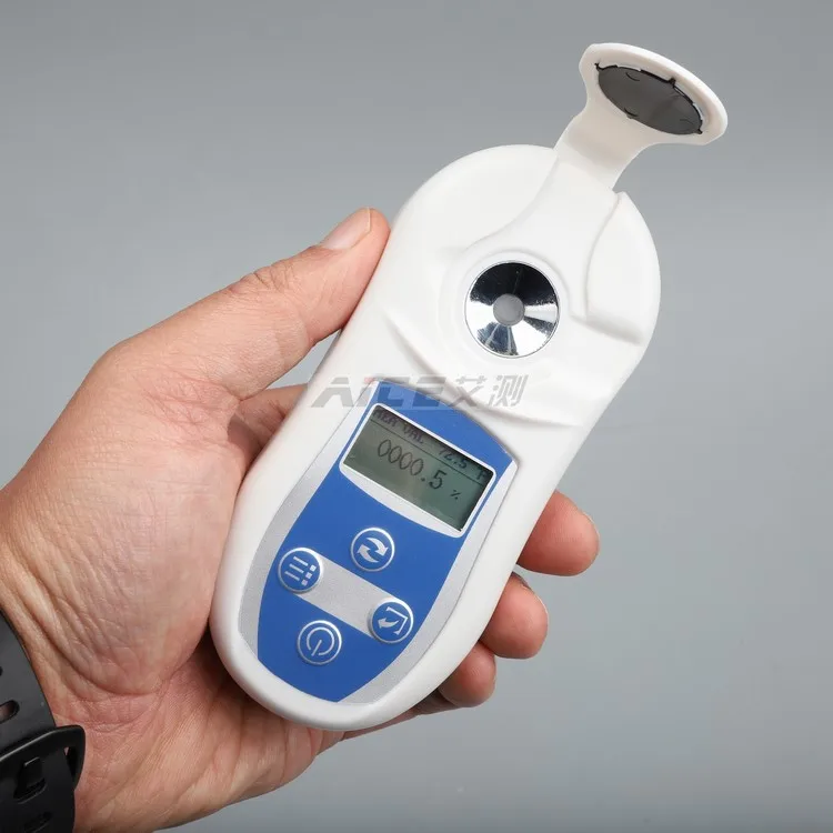 (Qiwei) Цифровой рефрактометр глюкометра детектор сахара сладости милости|Детали и