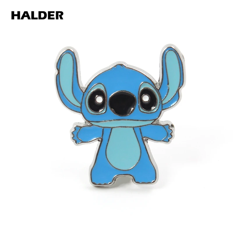 BR0047 HALDER Movie Lilo& Stitch слон Дамбо мода мультфильм ювелирные изделия Броши Булавки нагрудные рюкзак с нашивками аксессуары для одежды