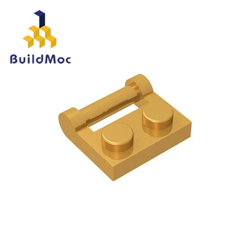 BuildMOC 48336 1x2 детали для строительных блоков DIY логотип развивающие творческие подарочные игрушки - Цвет: M0451-05