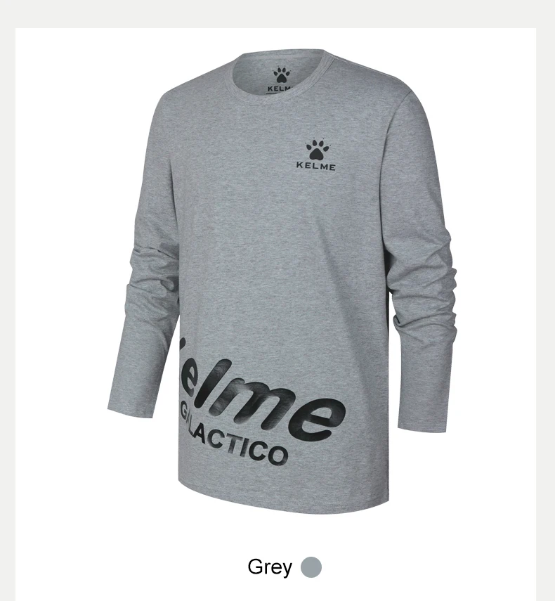 KELME/дизайнерский Детский свитер; хлопковая Футболка для мальчиков; детская одежда с длинными рукавами; 3973009