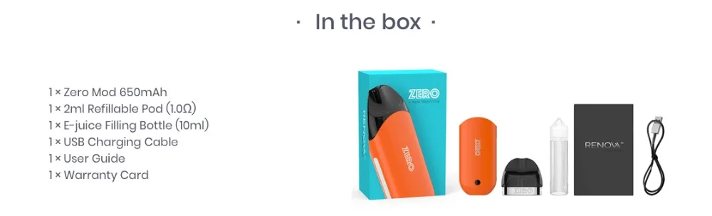 Vaporesso Renova Zero Pod электронная сигарета system CBD вейп Pod 2 мл пополняемая Емкость со встроенным аккумулятором 650 мАч 9-12,5 Вт Vaporesso вейп