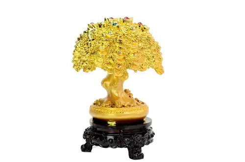 

Cornucopia Lucky Tree Pachira money tree ornaments Lucky Queen furnishings store the company opened gifts