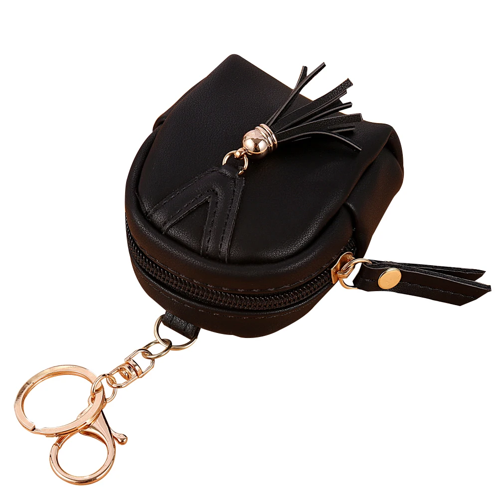 Модный женский рюкзак из искусственной кожи на молнии с кисточками и