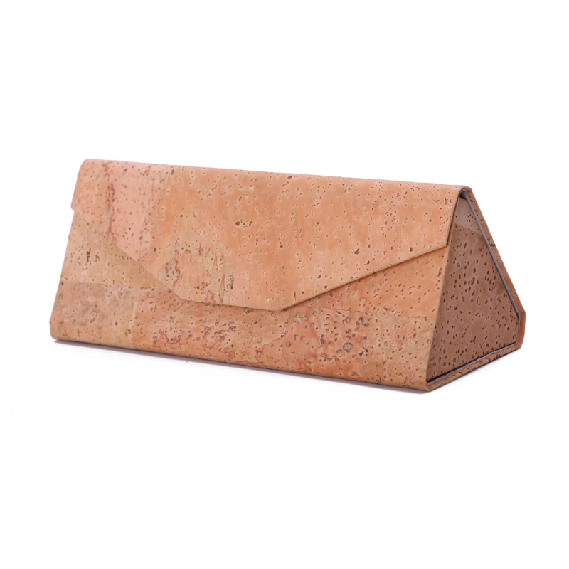 Бервер пробковые очки Чехол 2020 новый стиль треугольник складные солнцезащитные