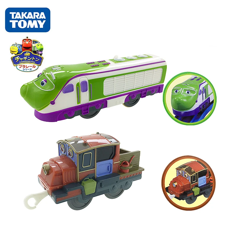 Электрический моторизованный модельный поезд Takara Tomy Plarail Chuggington Koko and Hodge с