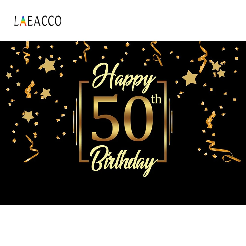 Счастливый 50th 40 30 день рождения семейный плакат баннер портретный детский фон