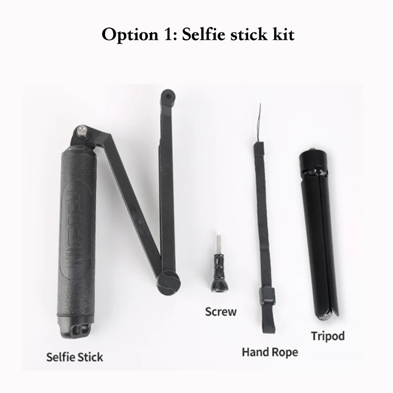selfie stick Телесин selfie палку штатив-монопод для серфинга с плавающей ручкой 3-полосная рукоятка Штатив для GoPro Hero iPhone 7 6 Plus 5 gopro7 yi 4k воды спортивной активности - Цвет: selfie stick