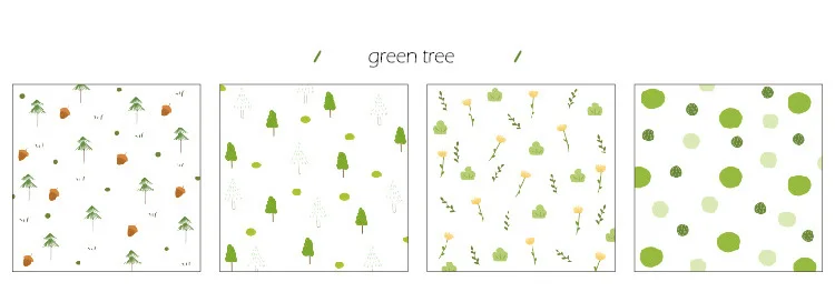 green tree Каваи клубника цветок Памятка маркер для доски прозрачная бумага ежедневник канцелярский школьный офисный поставки пуля журнал sl2082 - Цвет: green tree