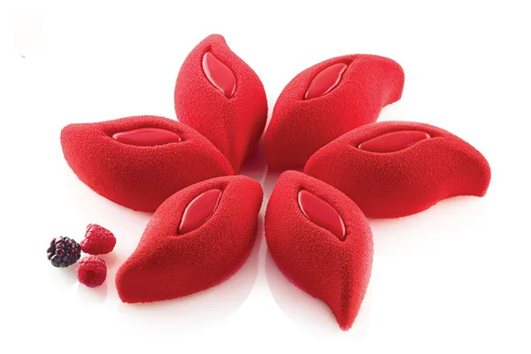 FILBAKE Лепесток для украшения торта прессформы Fondant (сахарная) выпечки инструменты 6