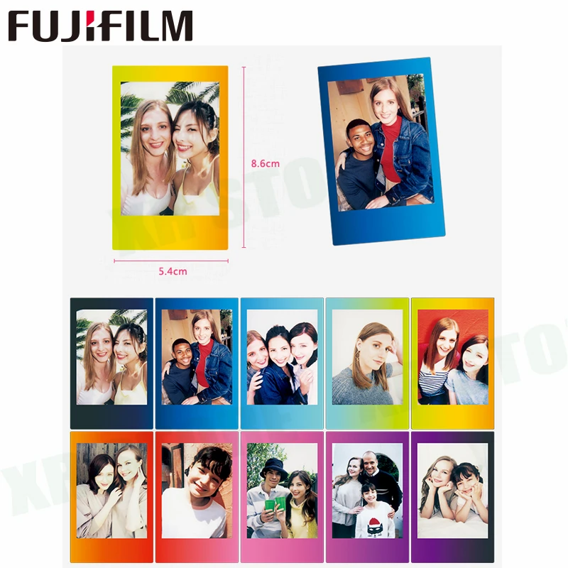 Натуральная белая пленка для Fuji Instax Мини 11 8 9 Film Rainbow мгновенной съемки фотобумага