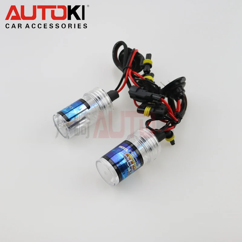 Autoki 35 Вт 12 В HID ксеноновая лампа H1 для биксеноновых линз проектора 3000K 4300K 6000K 8000K