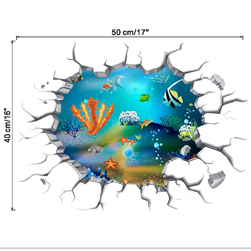 3d-наклейки в космическом пространстве настенные наклейки сделай сам для