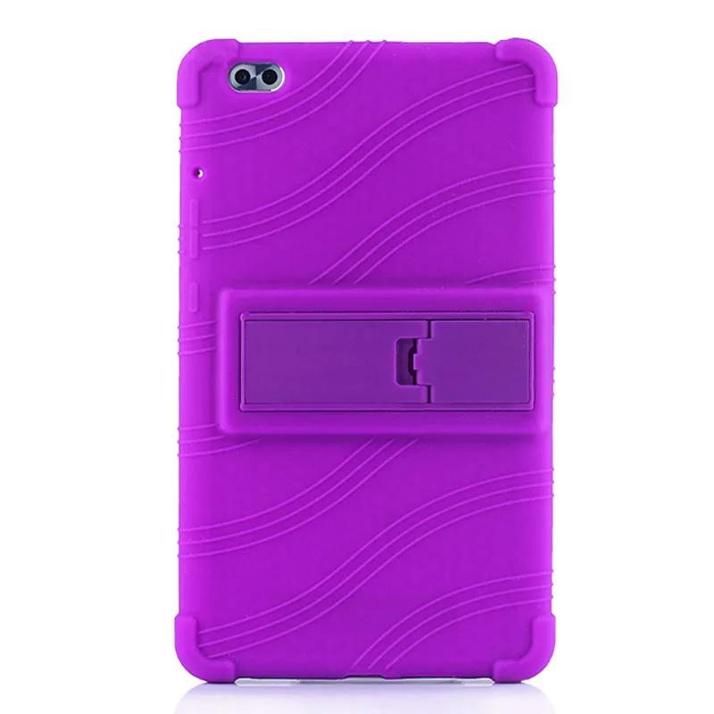 Фиолетовый SZOXBY для huawei Glory WaterPlay плоский 8 дюймов Защитная крышка HDL-W09 силиконовый чехол защищает от появления сколов противоударный чехол - Цвет: Фиолетовый