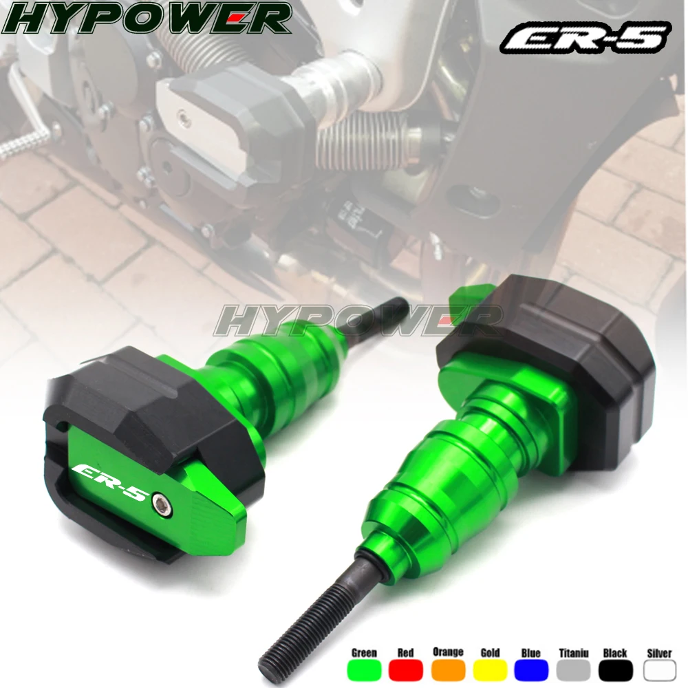 

Motorcycle Falling Protection Frame Slider Fairing Guard Anti Crash Pad Protector For KAWASAKI ER-5 ER5 1997-2008