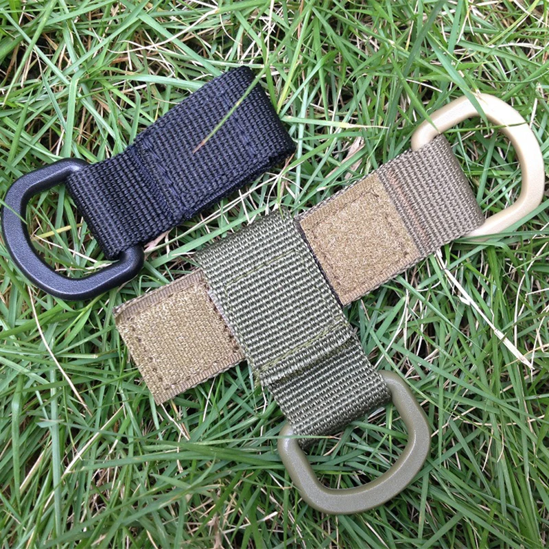 Пряжка нейлоновая для ремня 5 шт. карабины на липучке тактический ремень рюкзака