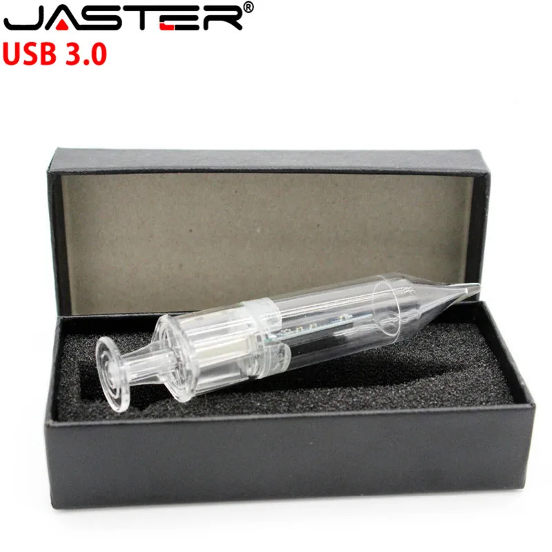 JASTER USB 3,0 Доктор Шприц usb с коробкой USB флэш-накопитель 4 ГБ 8 ГБ 16 ГБ 32 ГБ 64 ГБ флеш-накопитель U диск карта памяти подарок