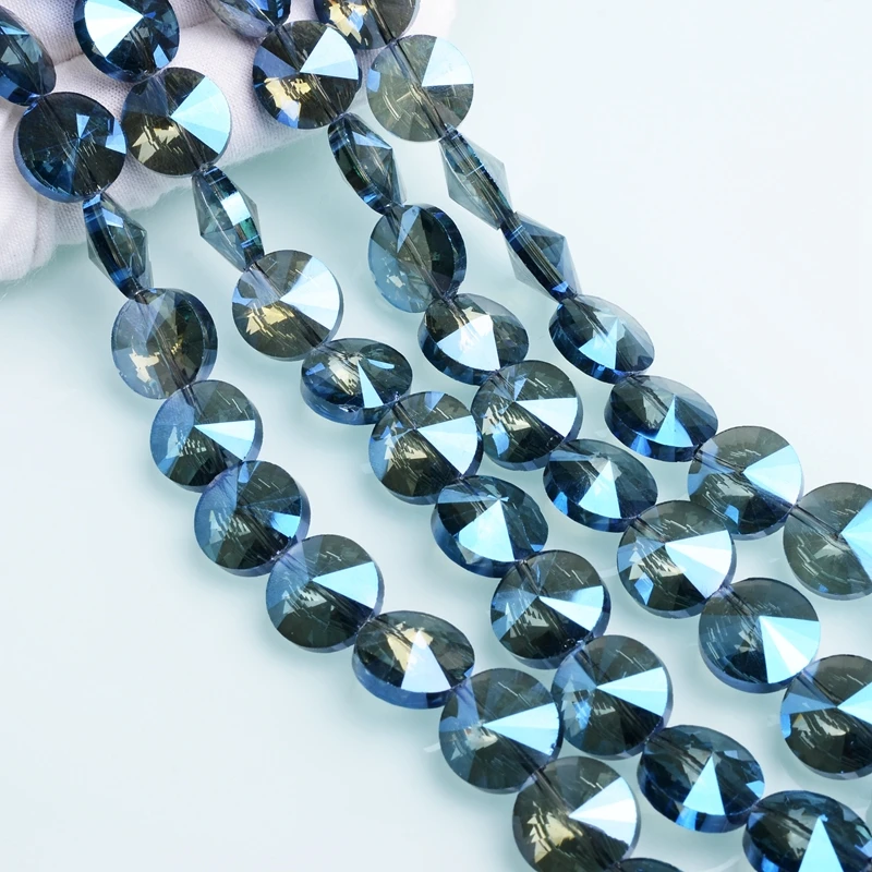 JuleeCrystal 14 мм Rivoli бусины оптом граненые стеклянные бусины|Бусины| |