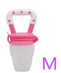 pink white M Новая детская соска для свежего питания, соска для молока, кормление, безопасные детские принадлежности, соска, бутылочки, Детская соска, чашка для чайников - Цвет: pink white M