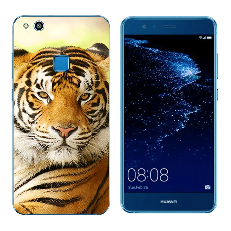 Case for Huawei P10 Lite Expression Printing Back Cover 5.2&quot Cases Coque P 10 Funda |