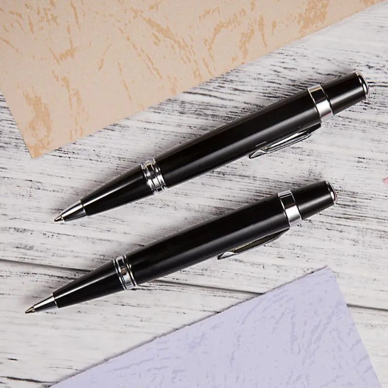 

Luxury Metal Mini Ballpoint Pen Signature Business Office Supplies Student Stationery Writing Gift L29K