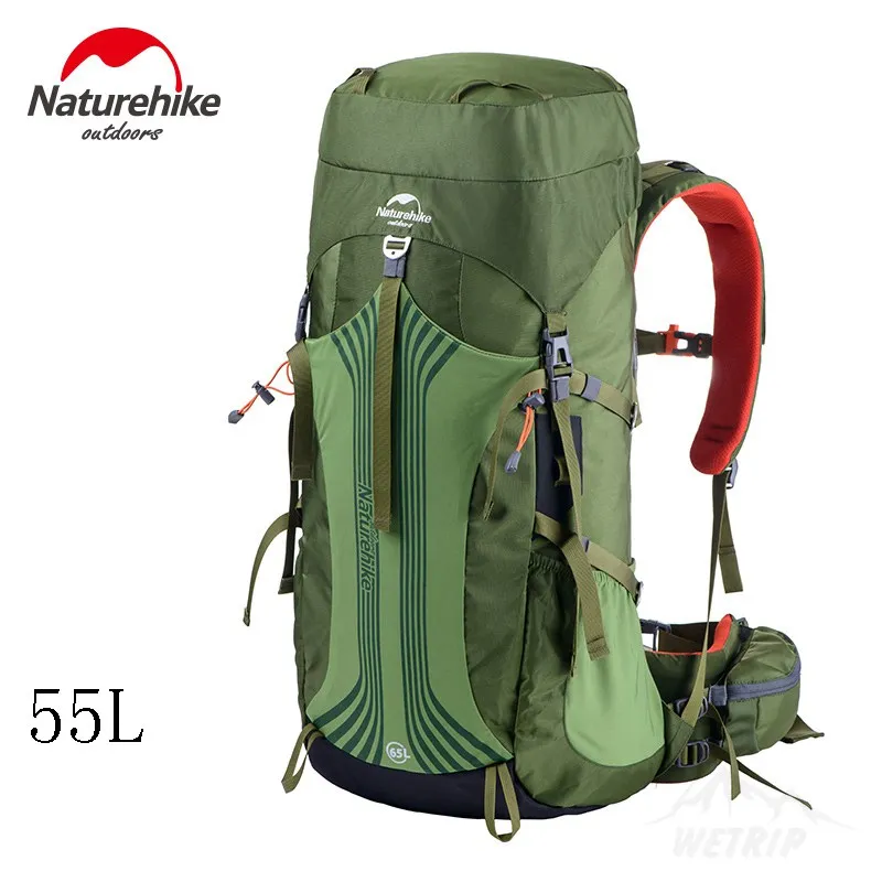 Naturehike спортивные сумки на открытом воздухе 55Л 65л Сумка для кемпинга альпинизма