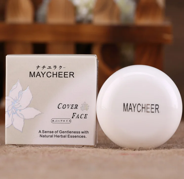 Maycheer Two c Color Soft Concealer Collapsible Powder Basement Makeup Light and soft Good ductility 5.16 | Красота и здоровье