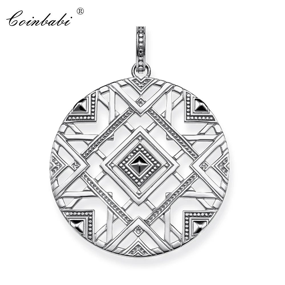 

Pendant Africa Ornaments For Women Fashion Trendy 925 Sterling Silver Ethnic Gift Europe Style Soul Jewelry Fit Necklace