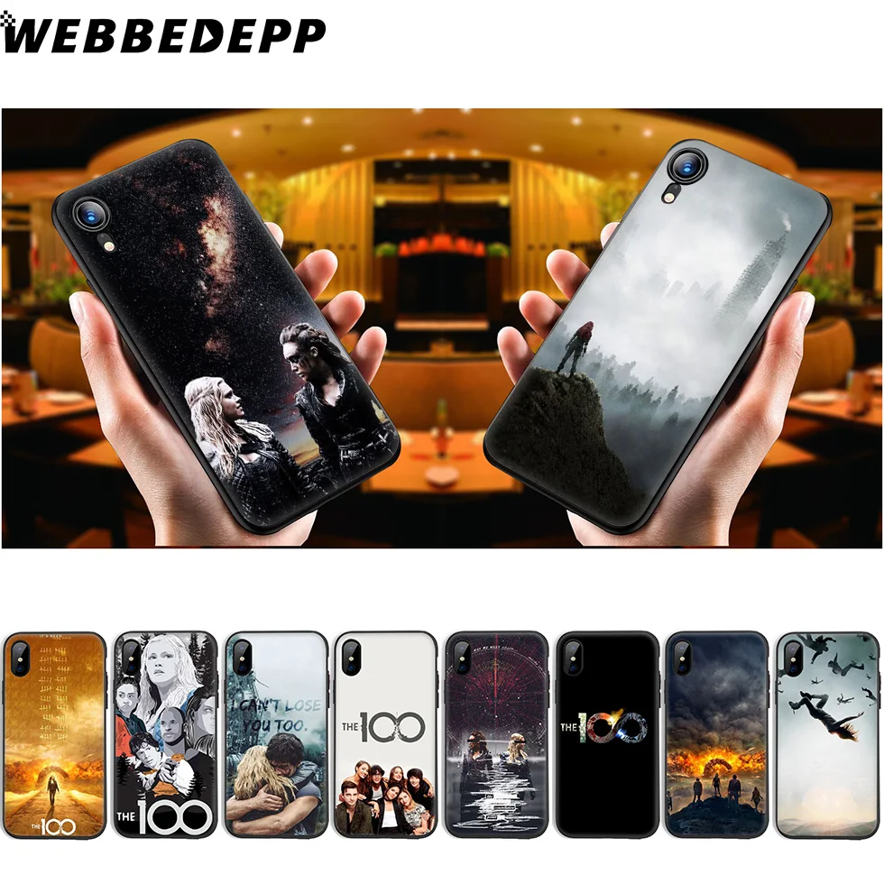 WEBBEDEPP The 100 Tv Shows Soft Silicone Case for iPhone 11 Pro Xr Xs Max X or 10 8 7 6 6S Plus 5 5S SE |