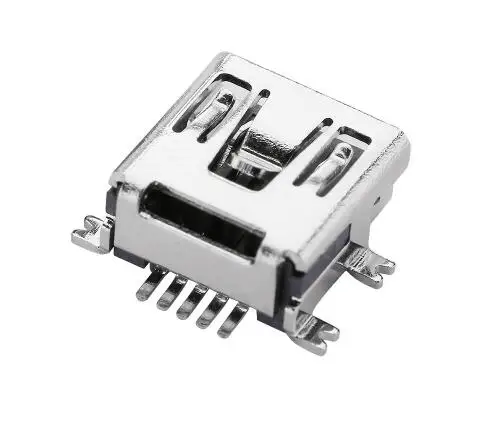 10 шт Mini USB Тип B Женский 5 контактный SMT SMD гнездо разъема ПП короткий корпус
